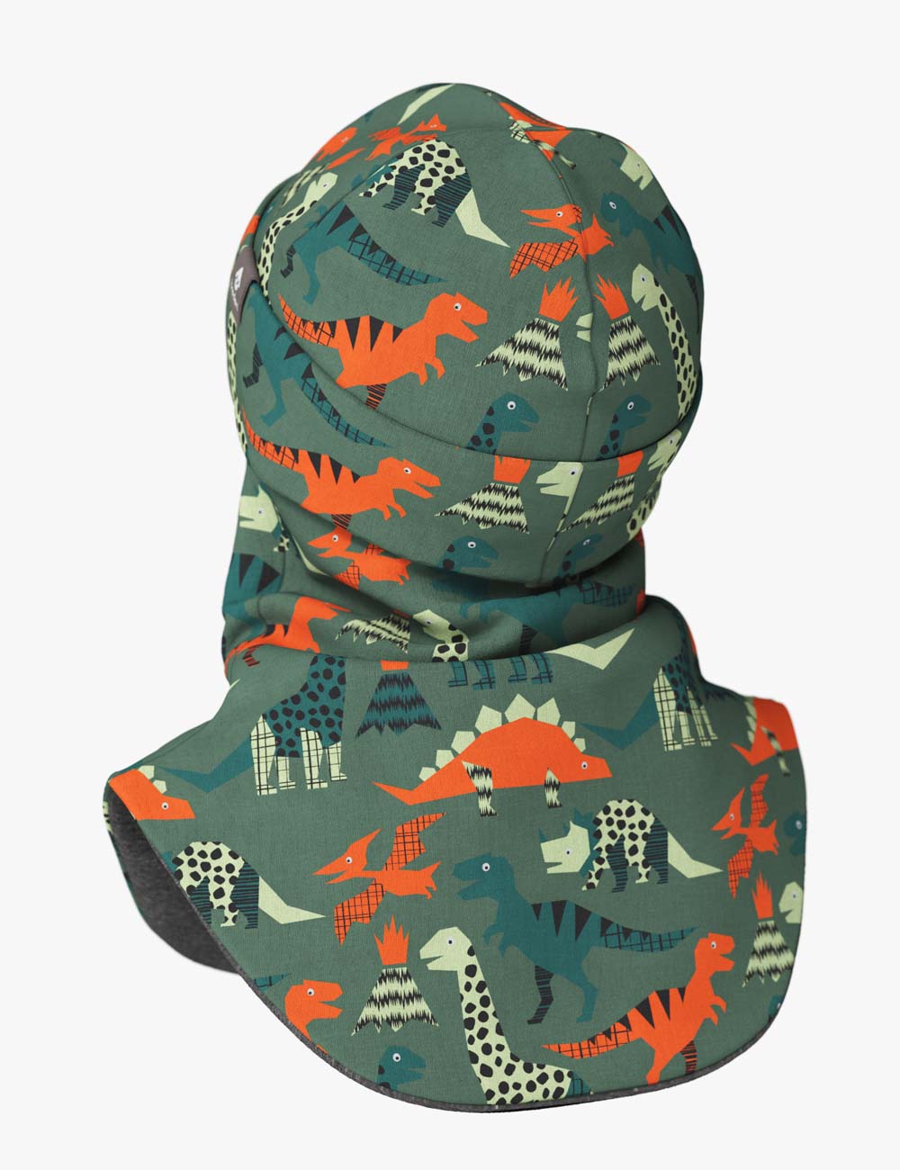 Lasten merinovillainen Balaclava, BREM - Dinosaurus (+5/-5°C)