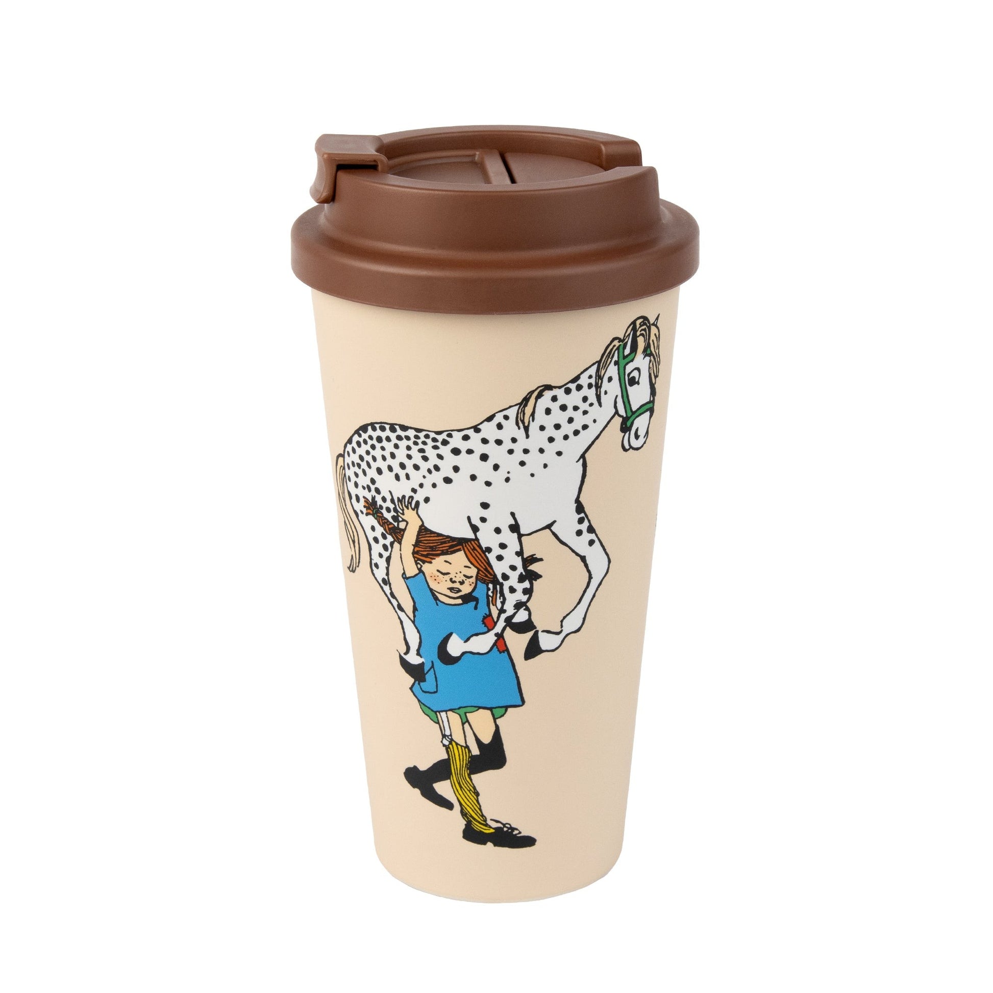 Biohajoava Take Away -muki, Peppi - Beige