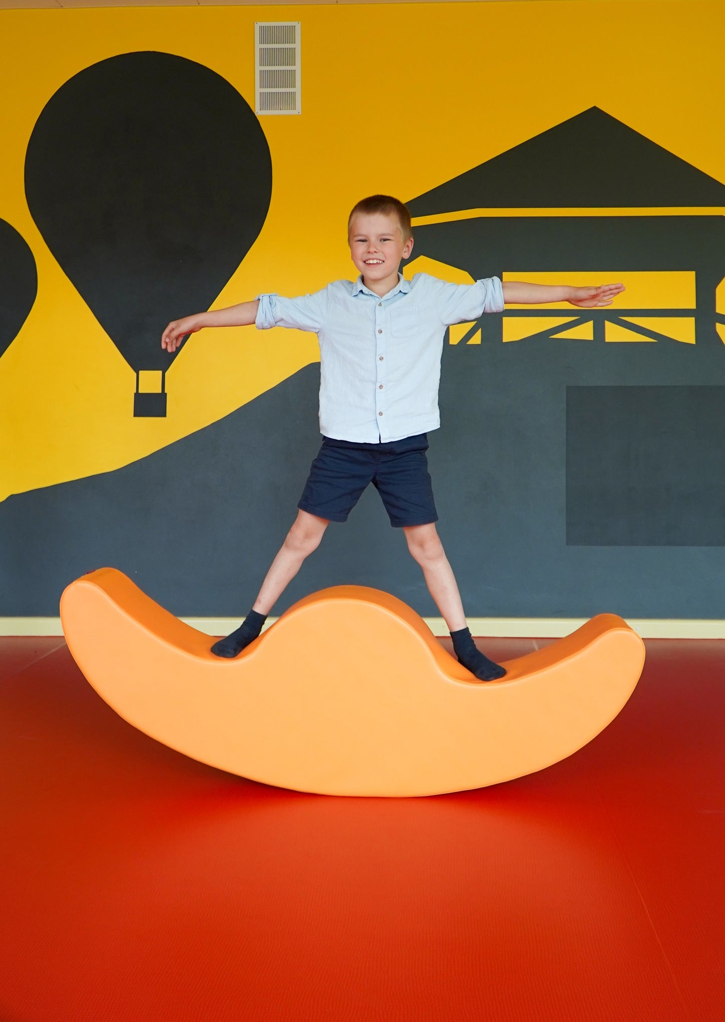 Iglu soft Lasten keinulelu Soft Play - Oranssi
