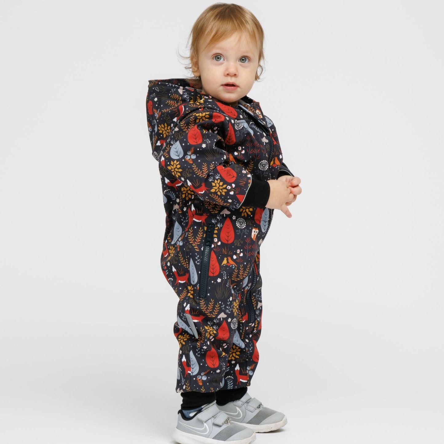 Lasten Softshell haalari -Metsä