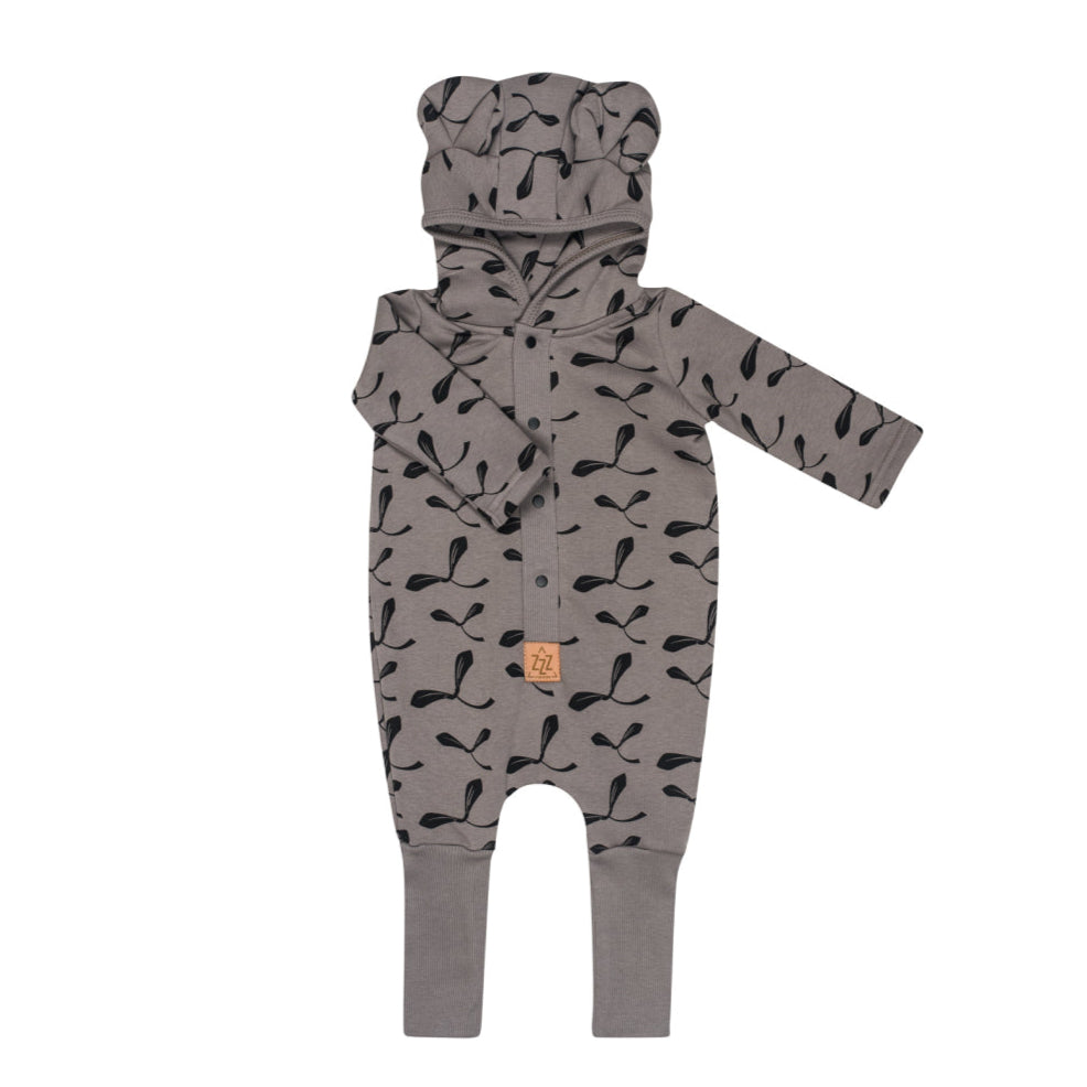 Lasten ja vauvojen jumpsuit nallen korvilla - Vaahteran siemenet