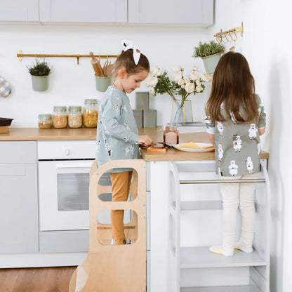 Lasten keittiö apujakkara