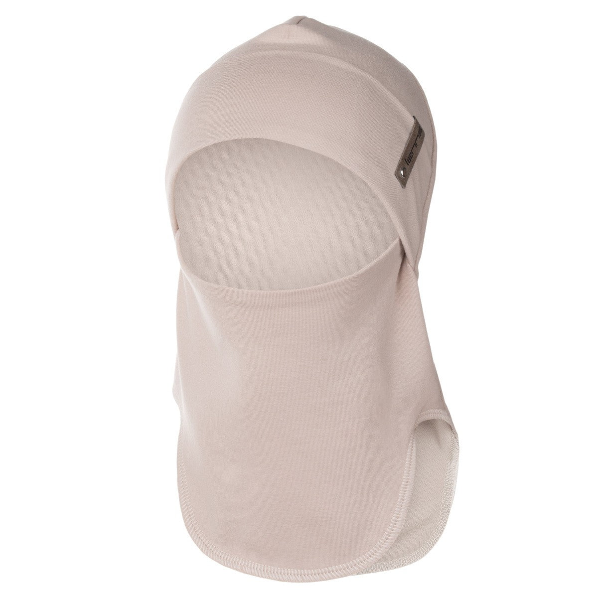 Lasten kypärämyssy merinovillavuorella, beige