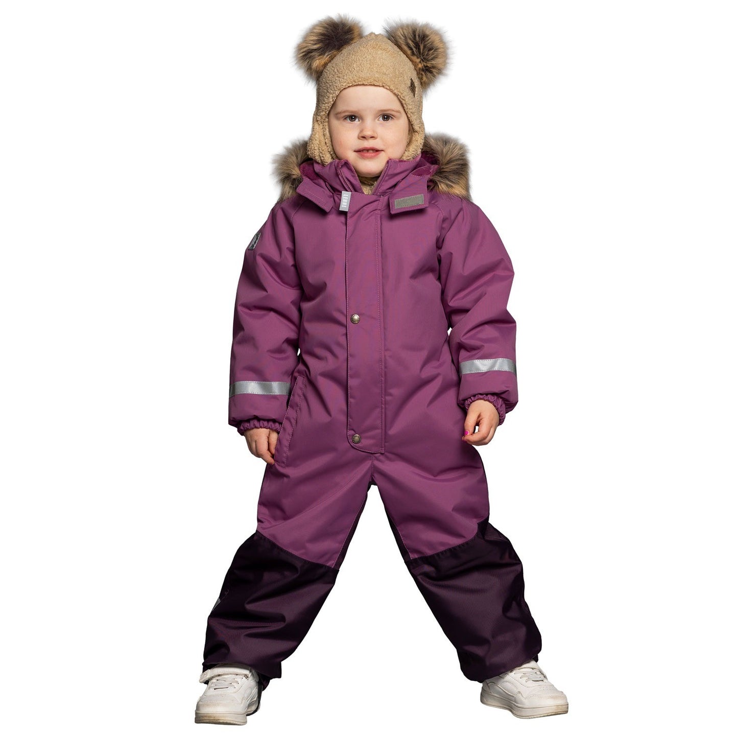 Lasten merinovillainen balaclava beige