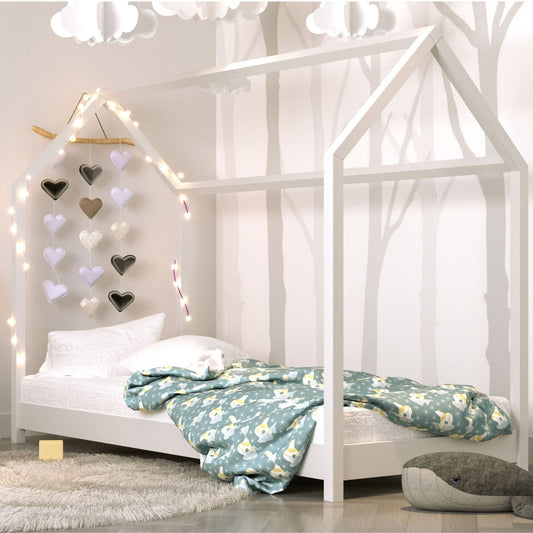 Lasten talosänky, valkoinen