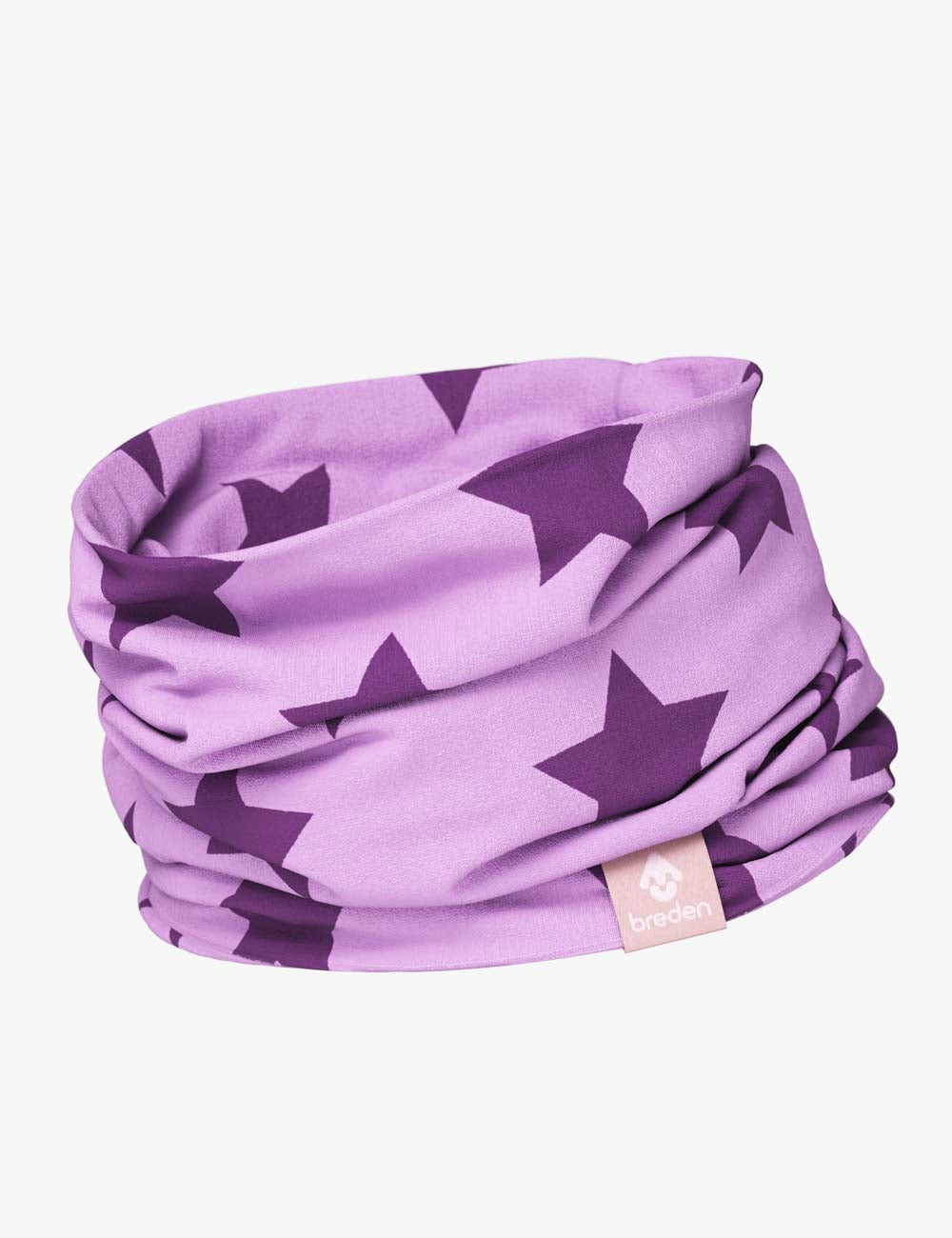 Lila lasten tuubihuivi