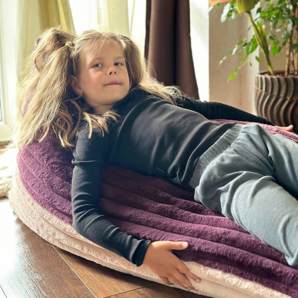 Säkkituoli lapselle – Berry & Rose Mousse Duo