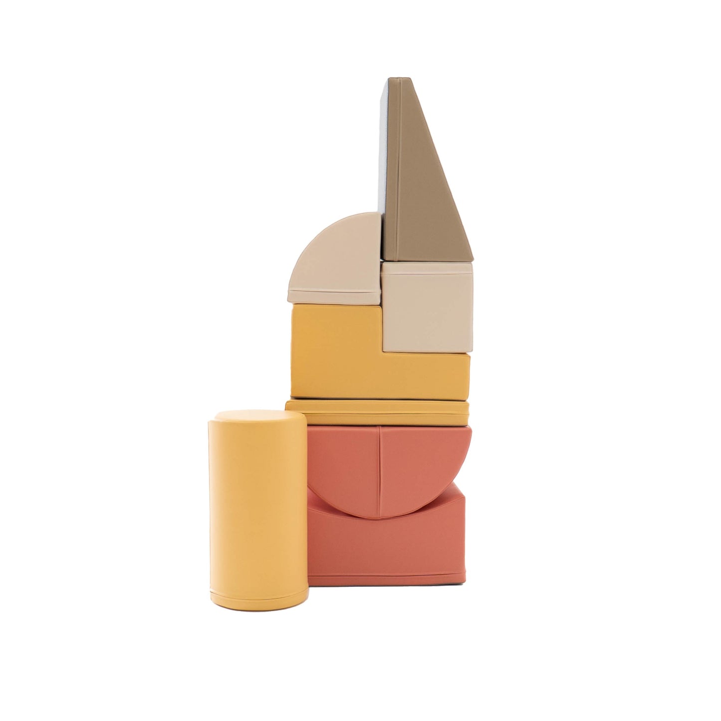 Soft Play, 8 leikkimoduulin-setti - Pastel pink, Adventurer