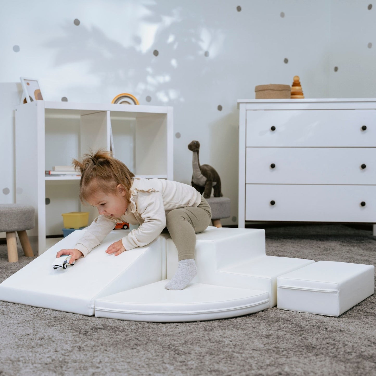 IGLU Soft Play leikkimoduulit-Valkoinen