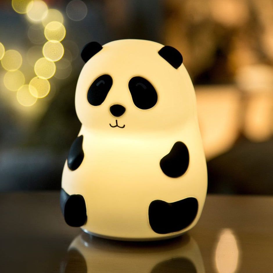 silikoninen yövalo - panda