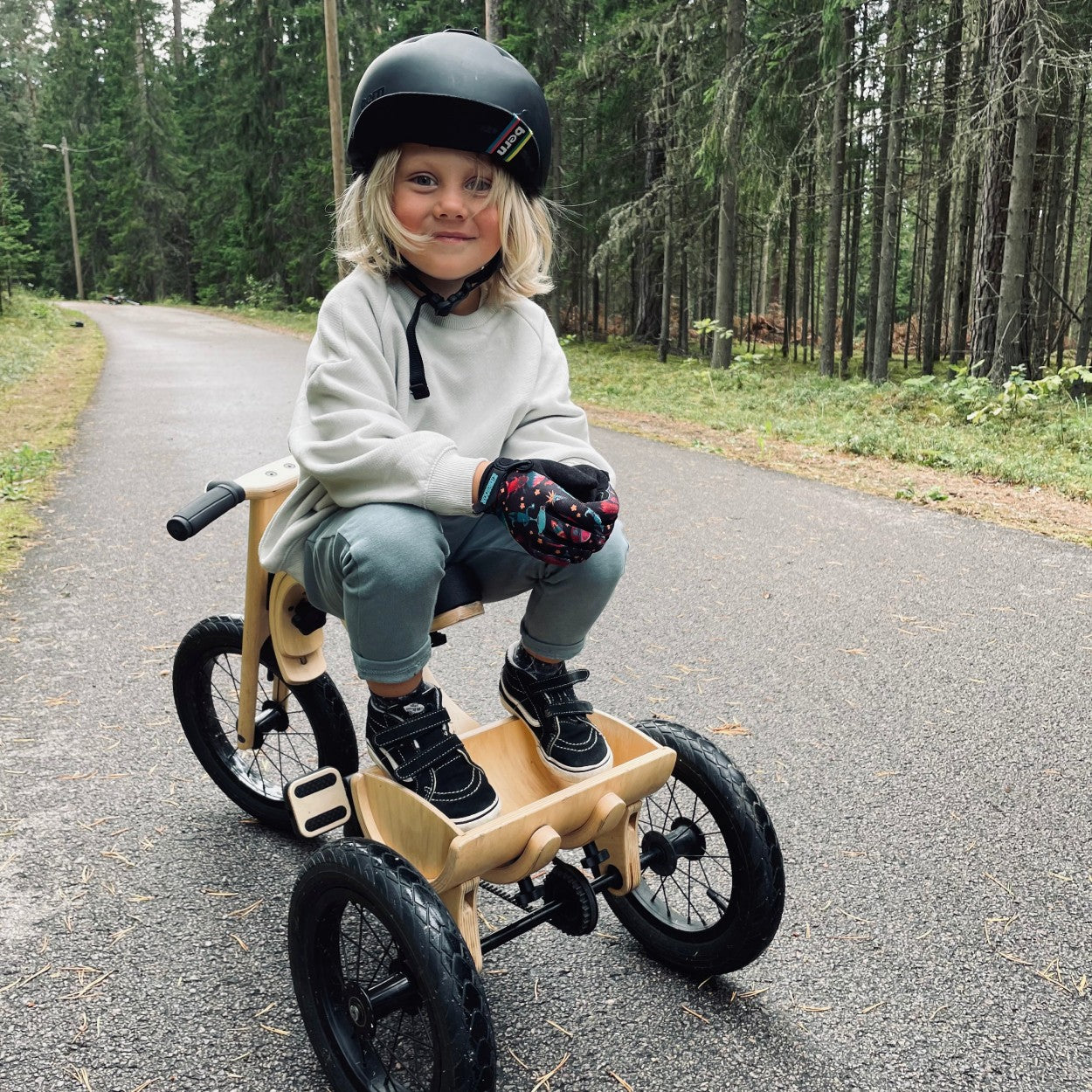 Kolmipyörä lisäosa tasapainopyrään