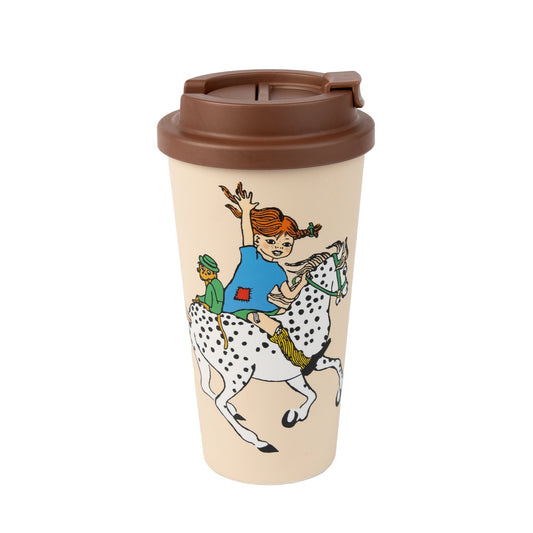 Biohajoava Take Away -muki, Peppi - Beige
