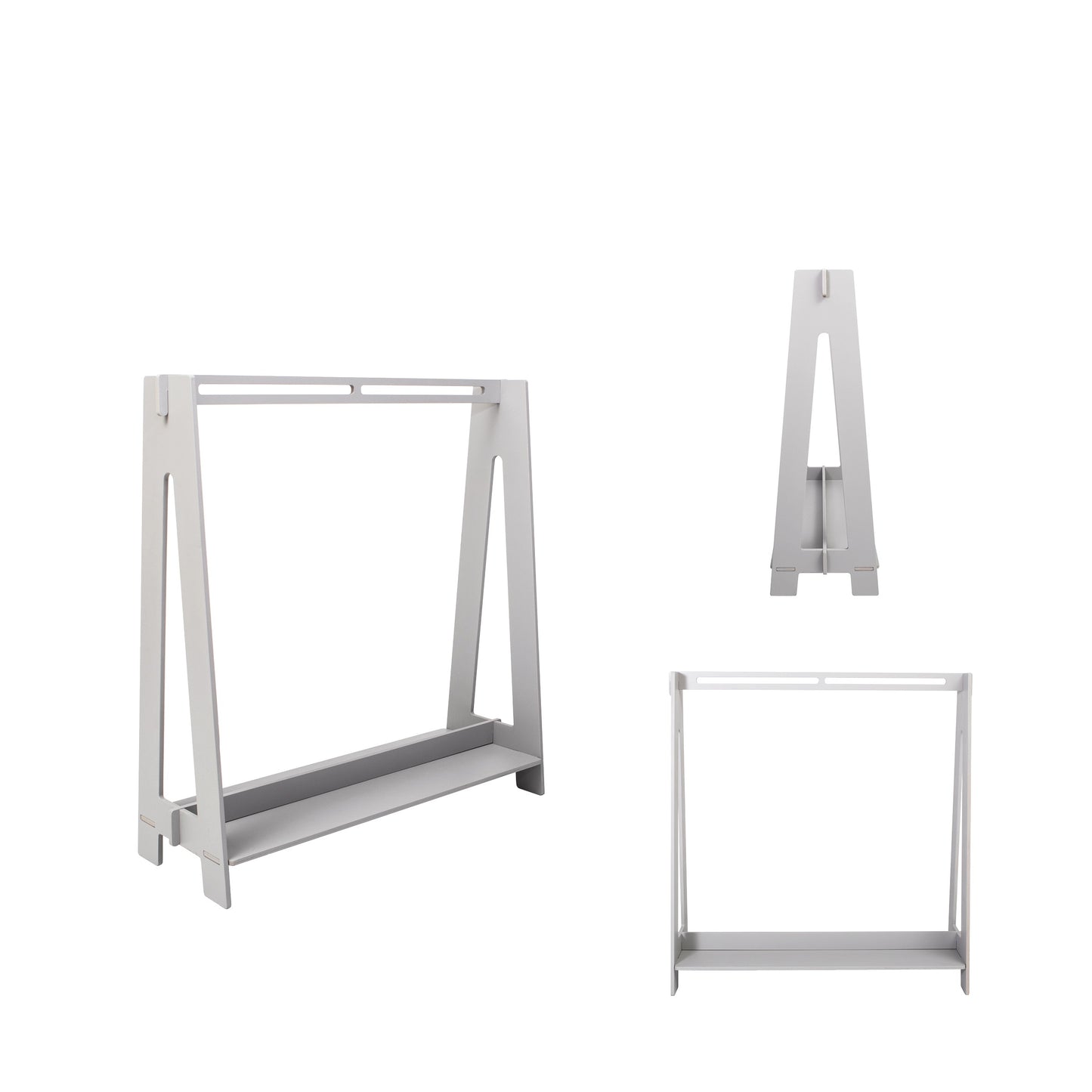  Harmaa Lasten vaaterekki Montessori  