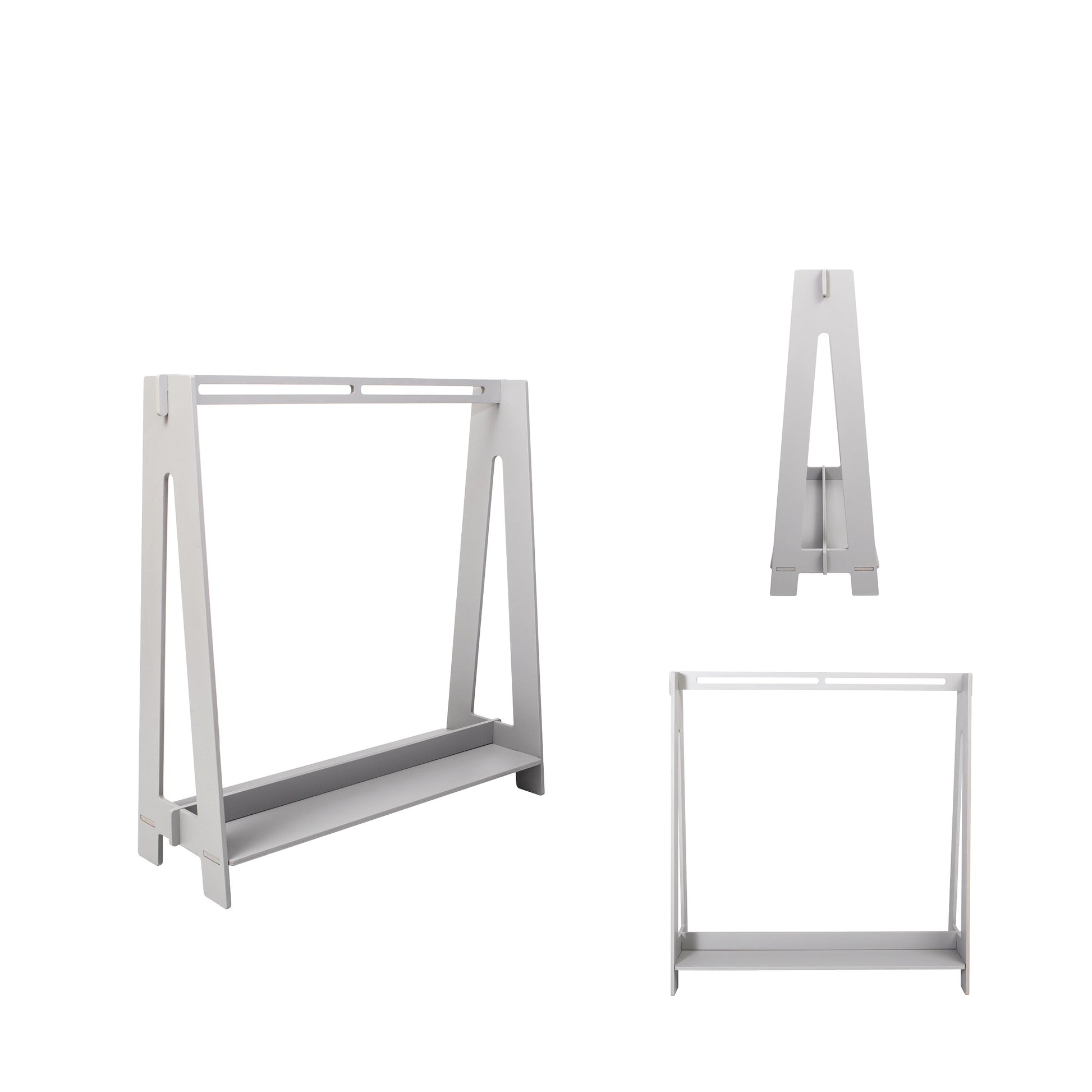  Harmaa Lasten vaaterekki Montessori  