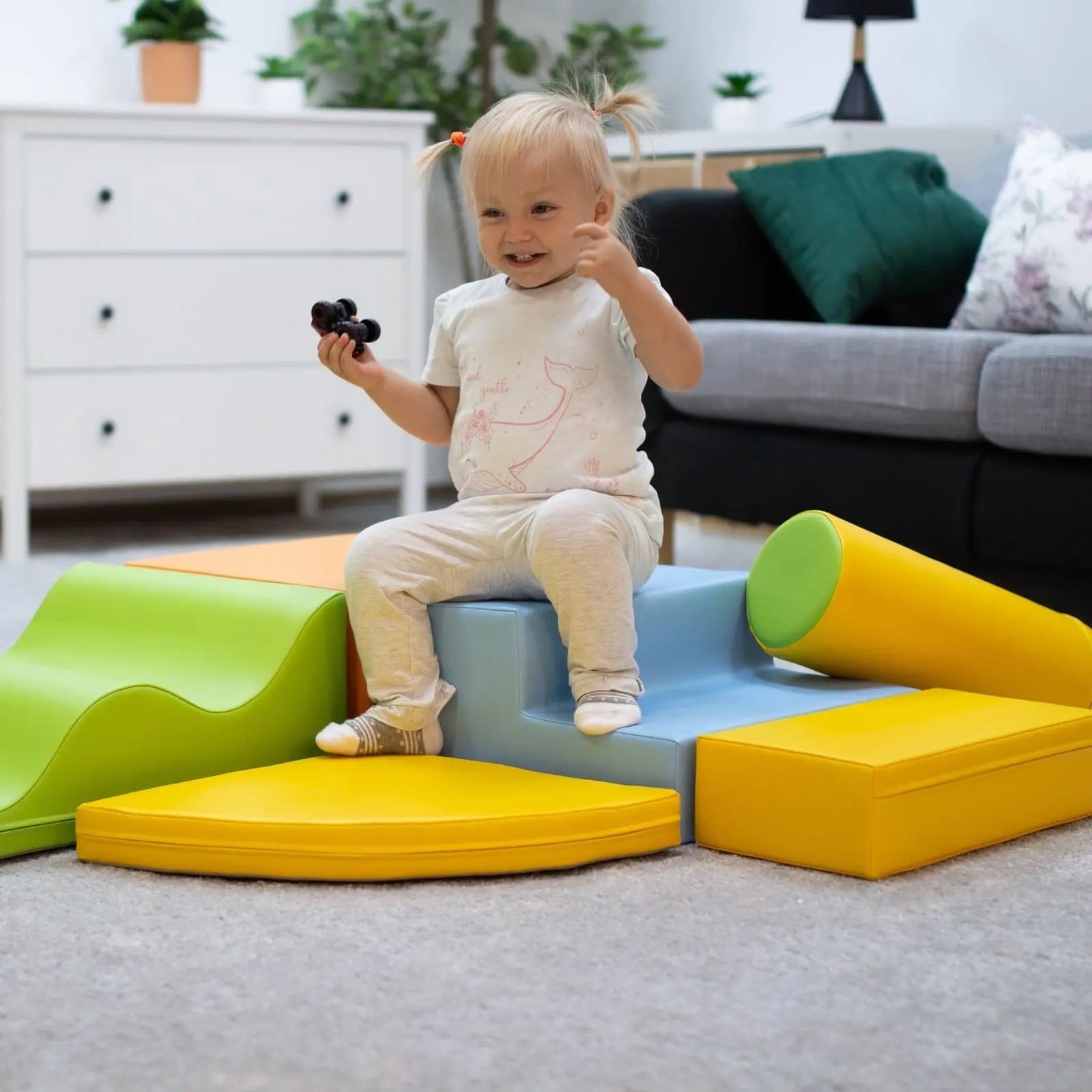 IGLU Soft leikkimoduulit-vaalea-varikas