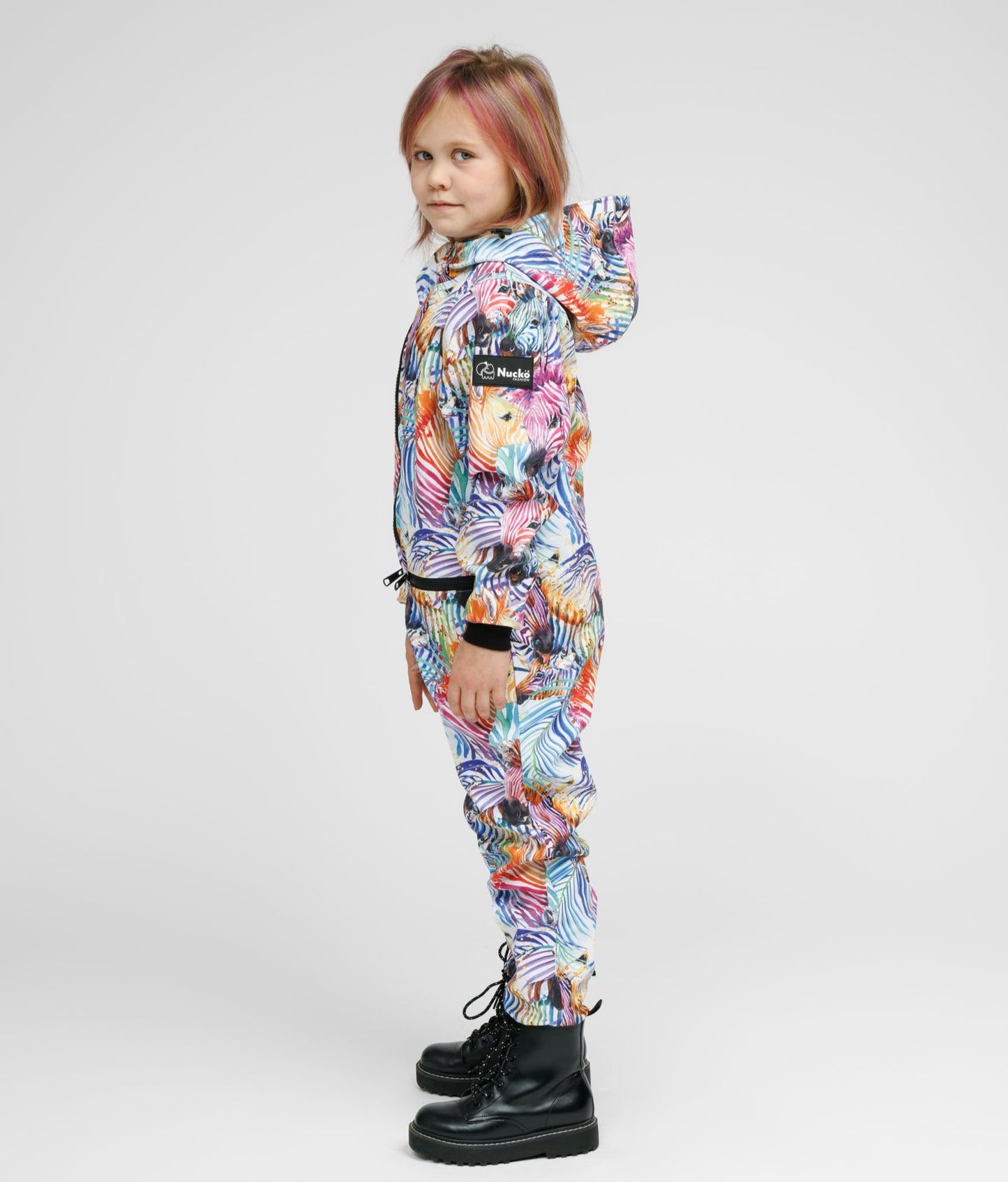 Softshell Onesie for Kids - RAINBOW