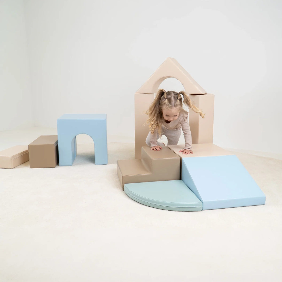 Iglu Soft Play lasten leikkimoduulit Earth Pastel