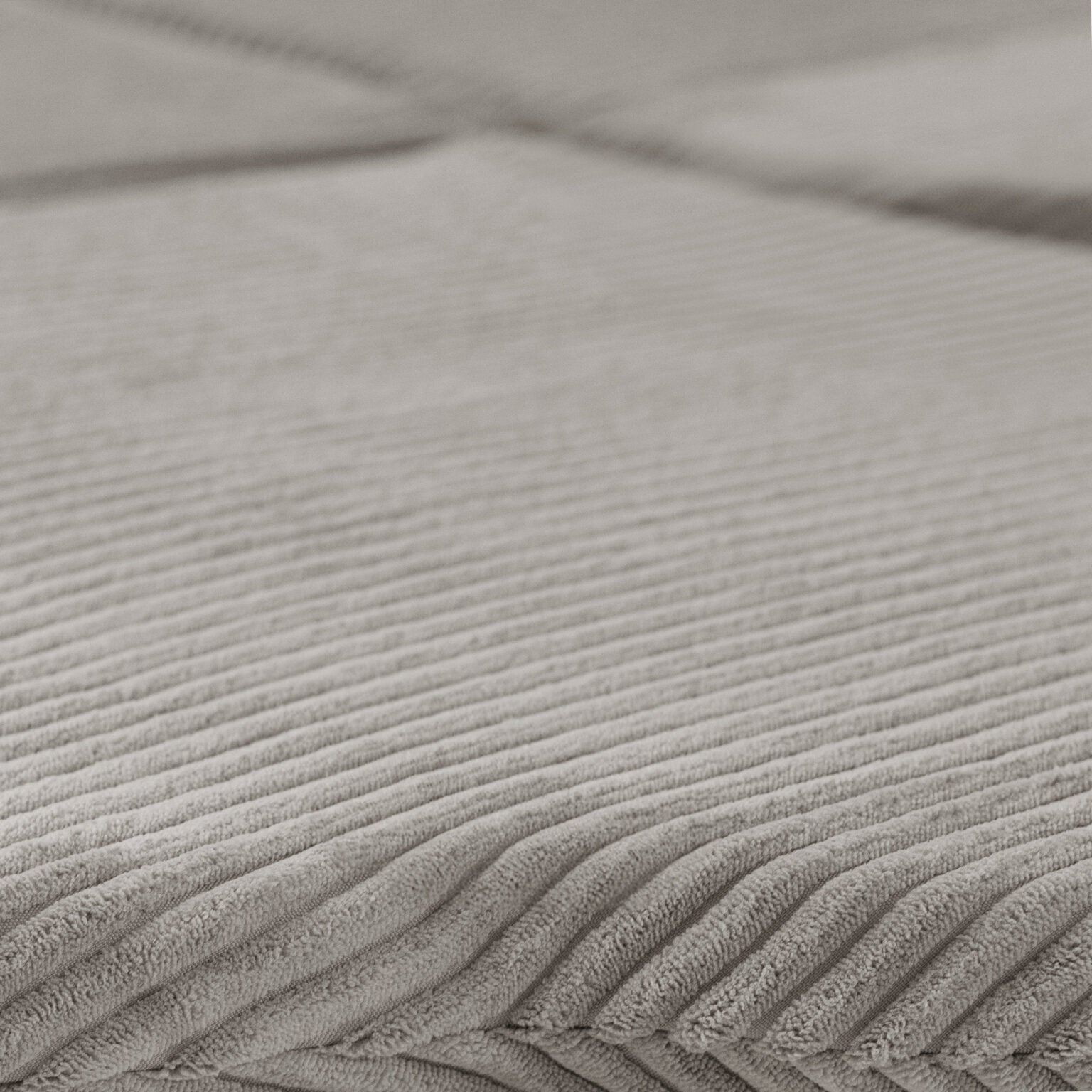Kokoontaittuva Lasten leikkimatto beige sametti