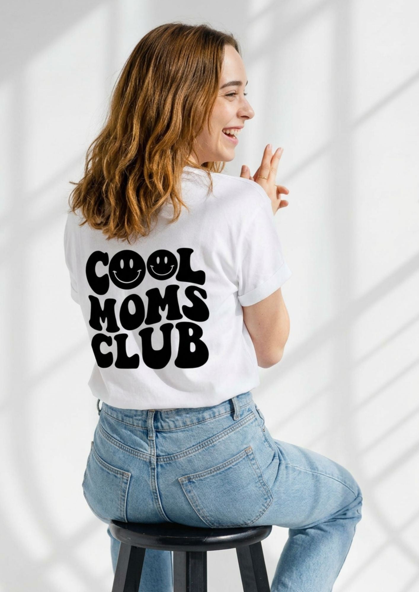 Cool Moms Club T-paita äidille