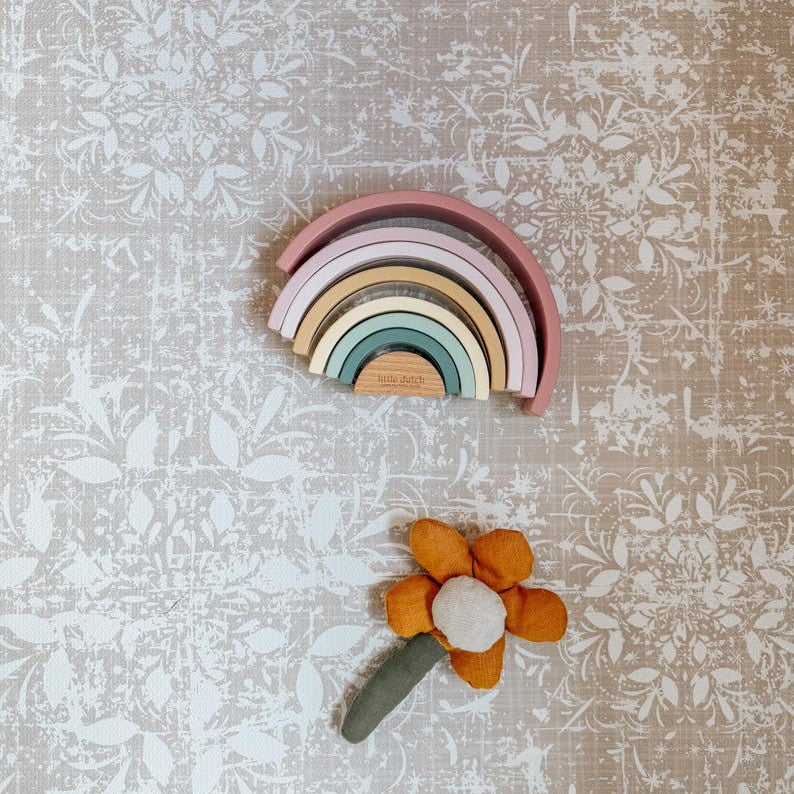 Lasten vaahtomuovipalapelimatto, Vintage Beige