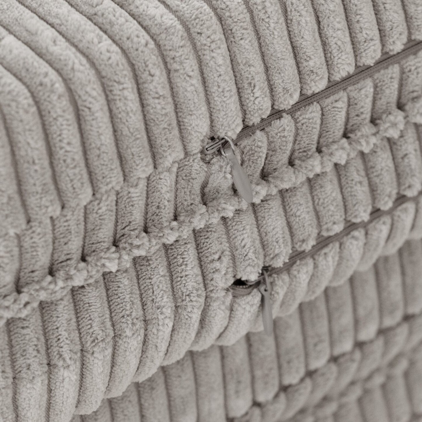 Lasten leikkialusta beige sametti, irrotettava päällinen
