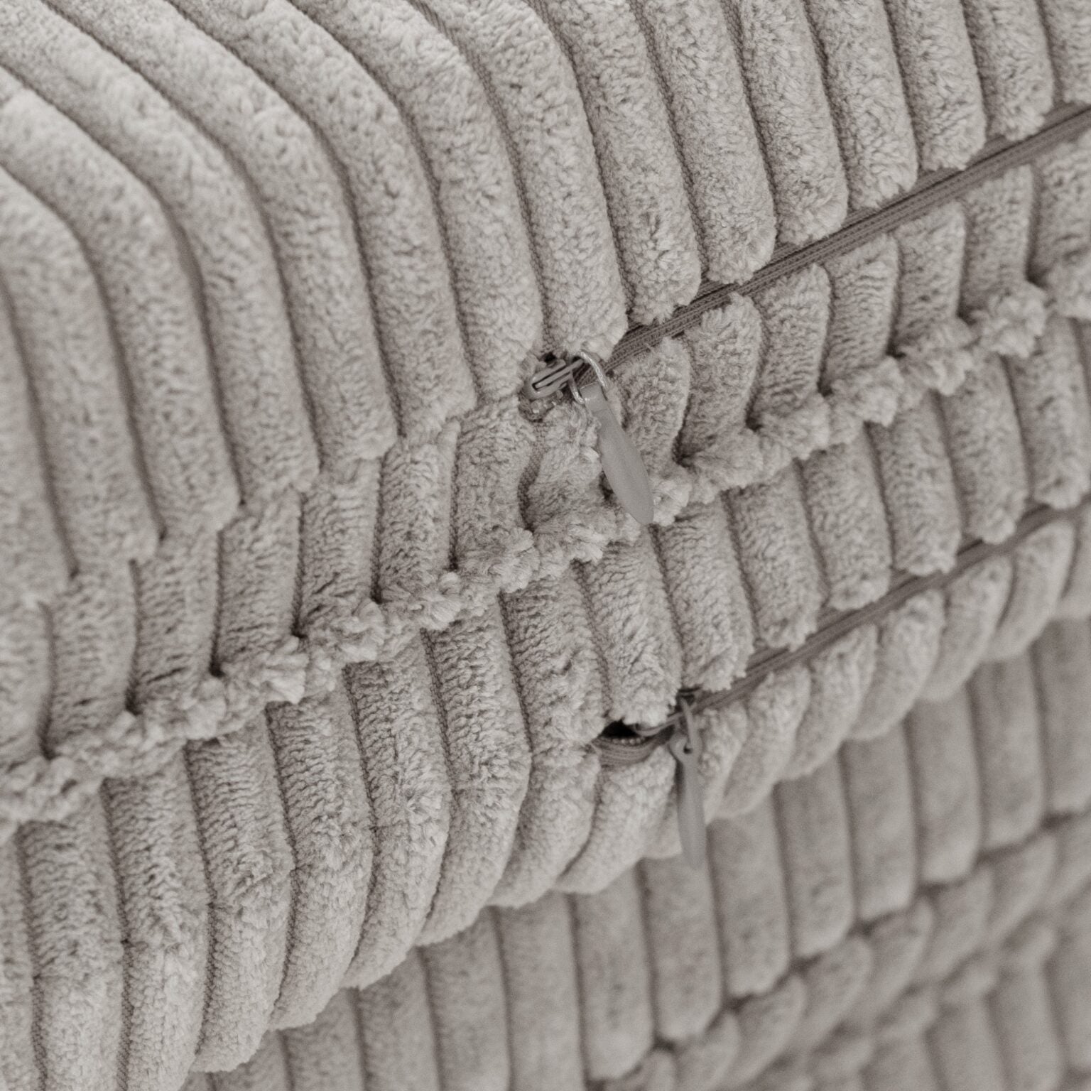 Lasten leikkialusta beige sametti, irrotettava päällinen