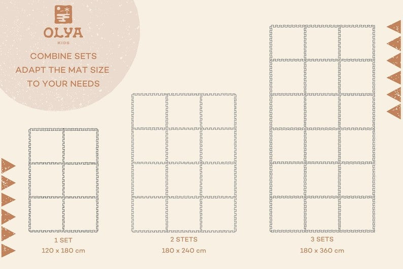 Lasten palapelimattoja