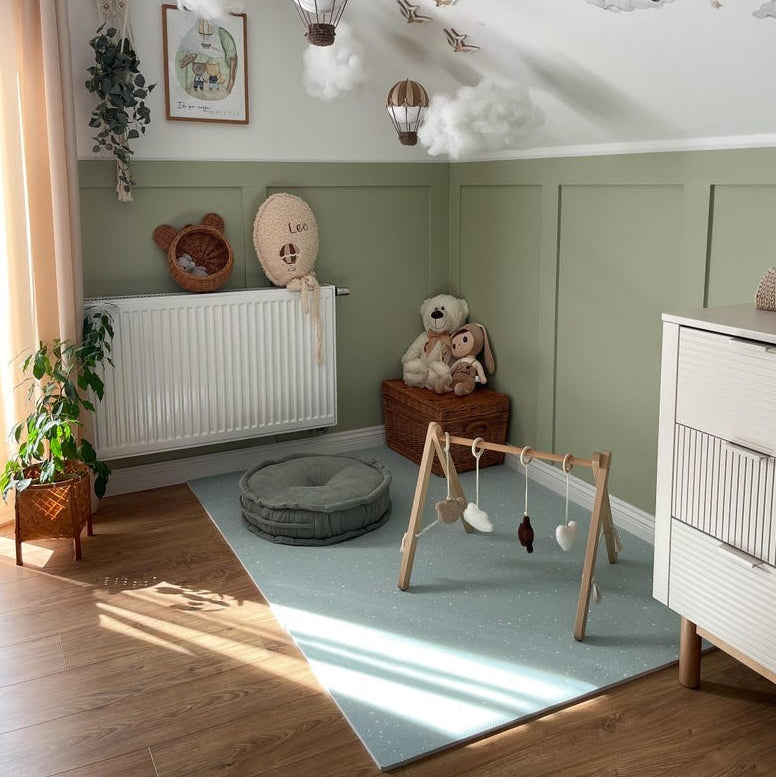 Lastenhuoneen leikkimatto-olive