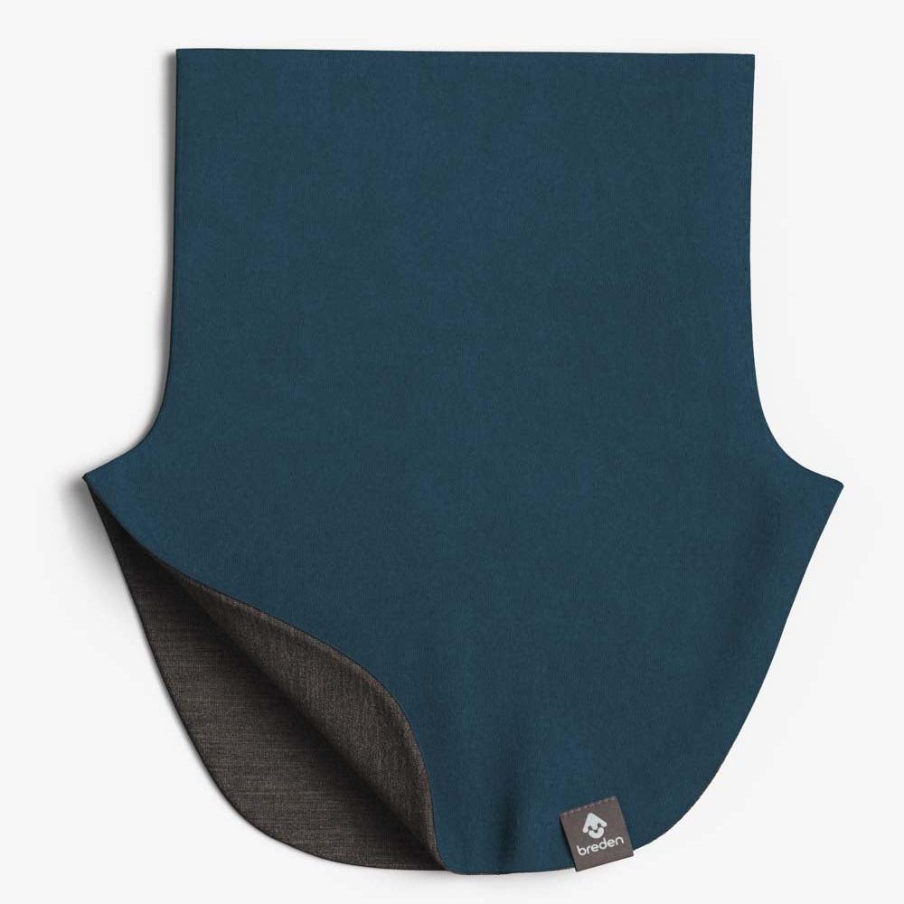 merinovilla lasten kauluri sininen