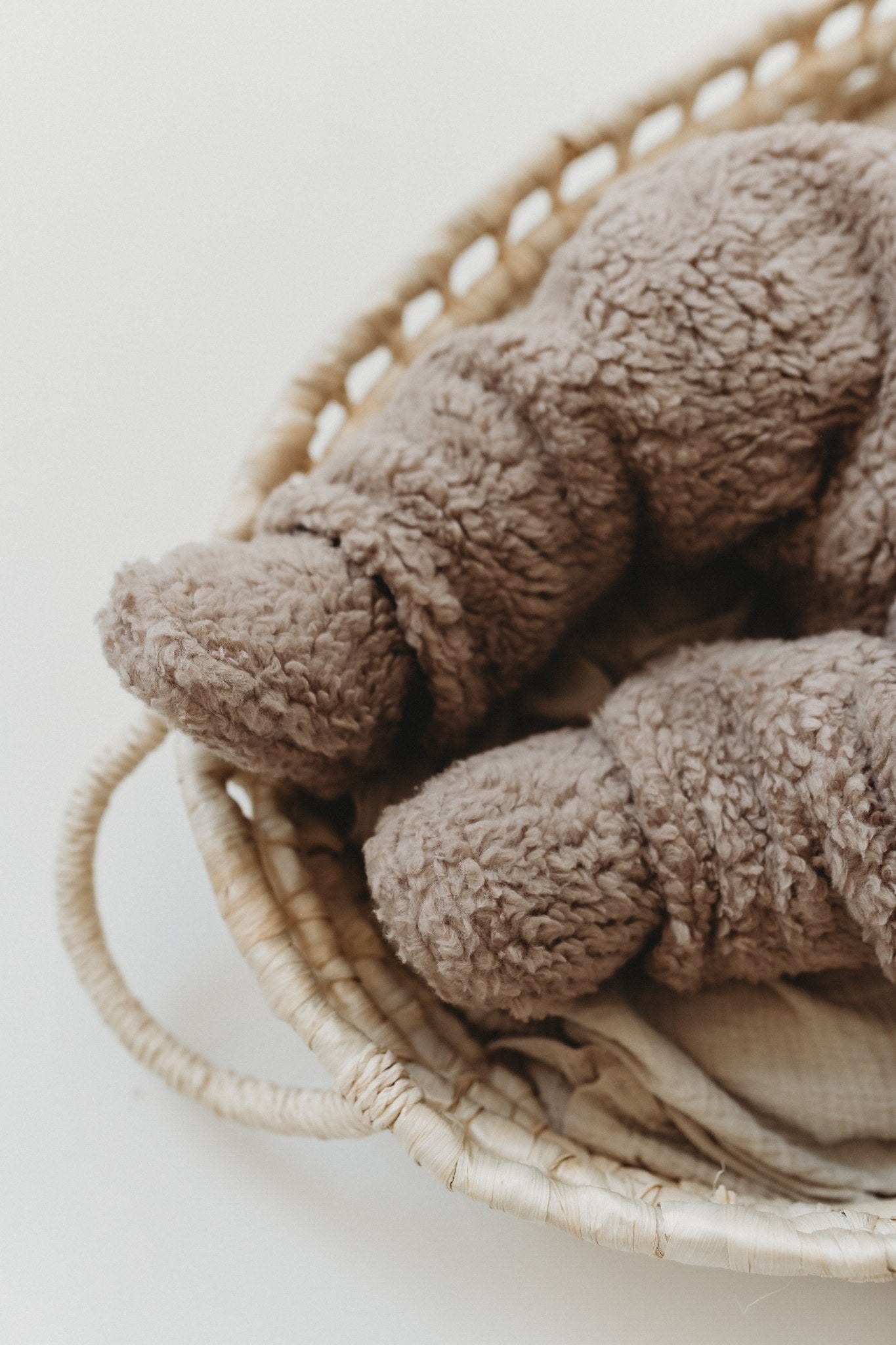 Merinovilla vauvan tossut sand