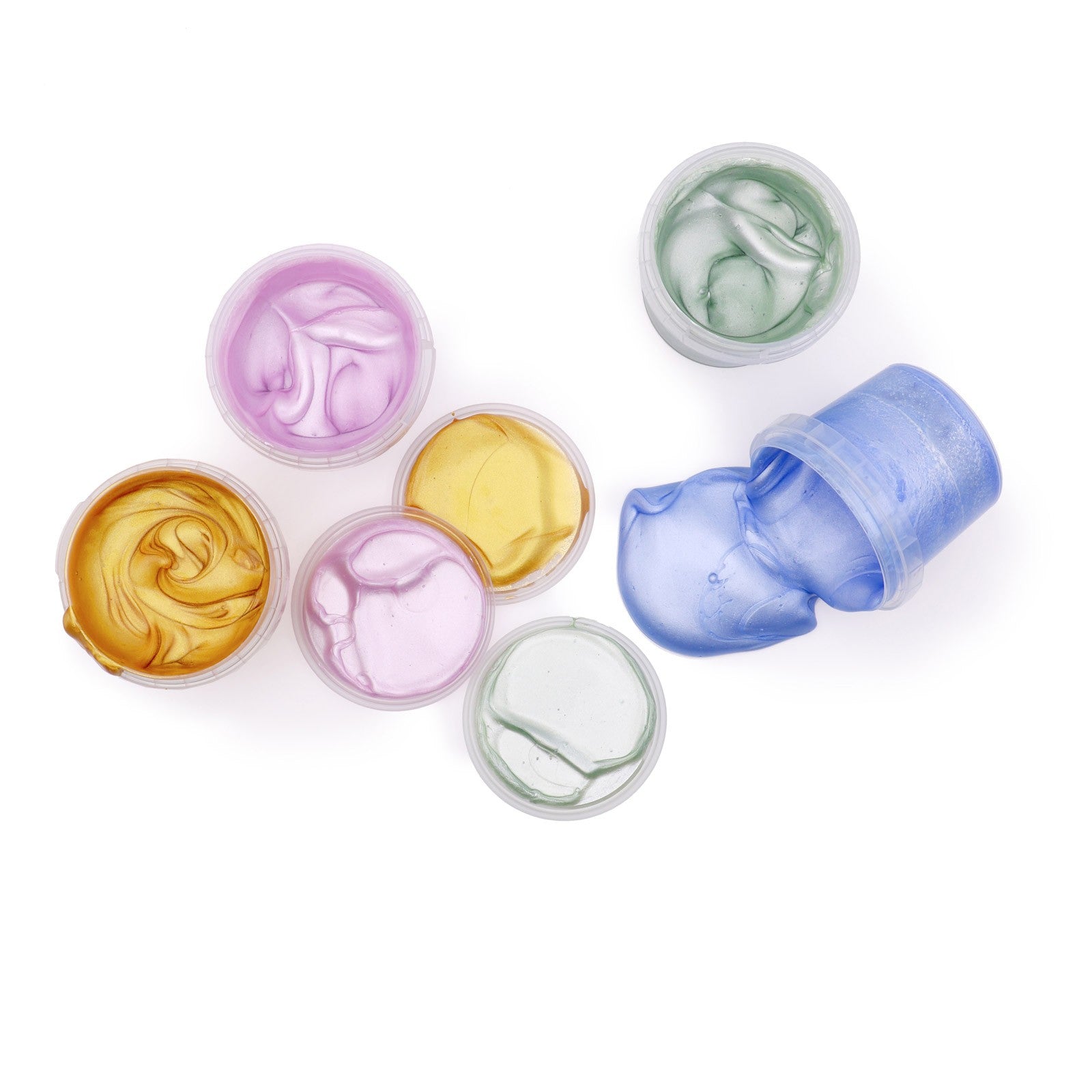 Orgaaninen lasten glitter sormivärisetti 