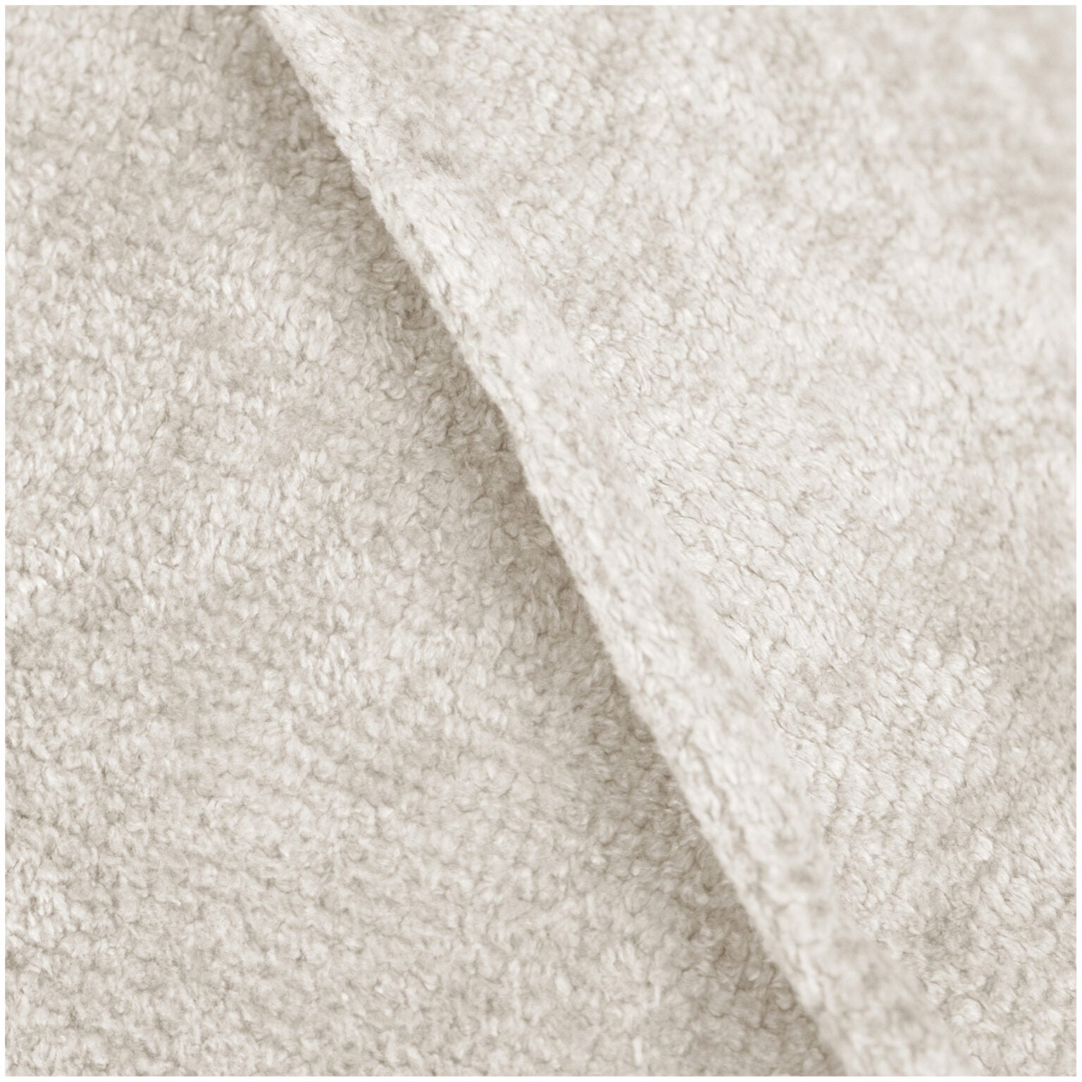 PLUSH NEST ROYA lasten pehmeä nojatuoli beige chenille kangas