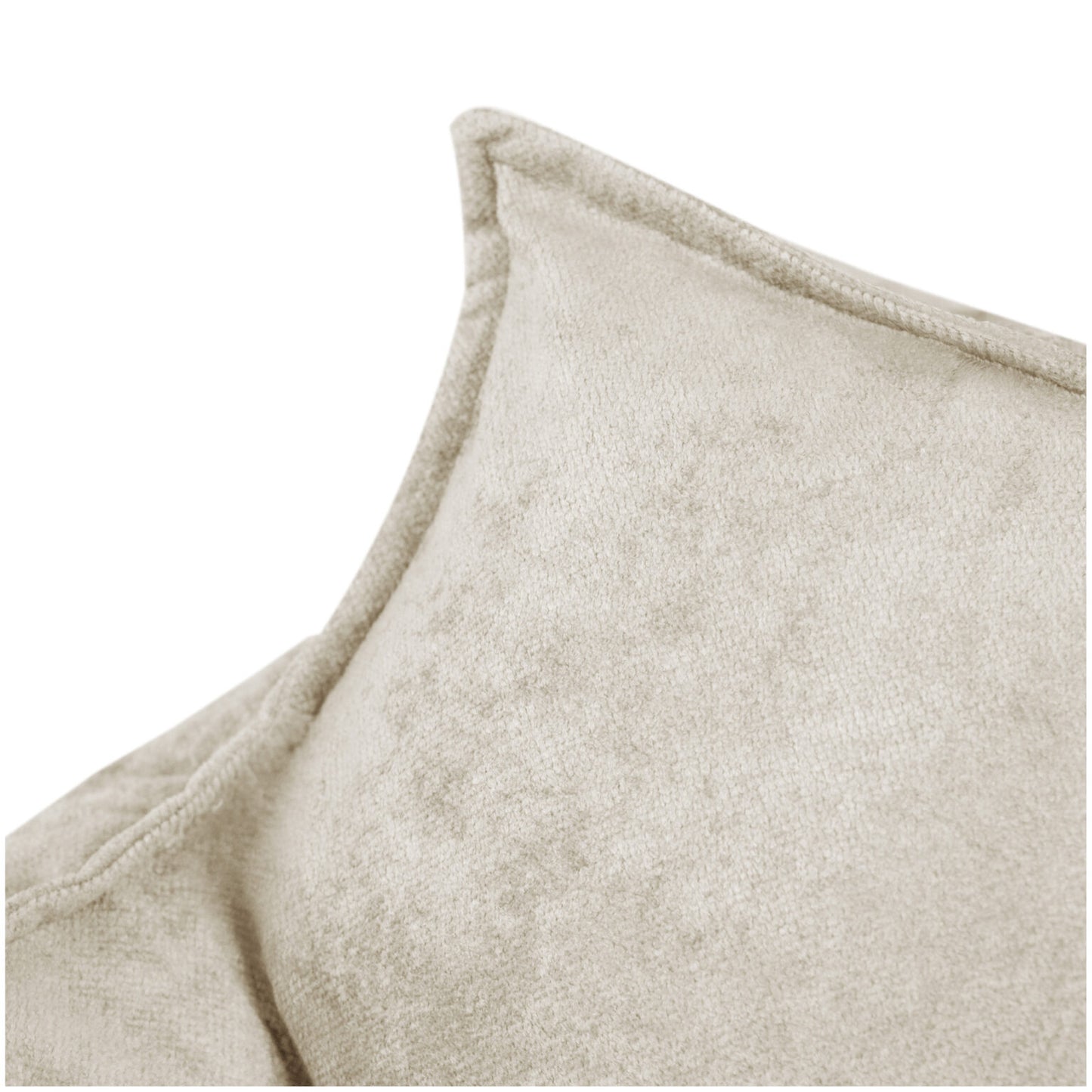 PLUSH NEST ROYA lasten pehmea nojatuoli beige premium chenille kangas