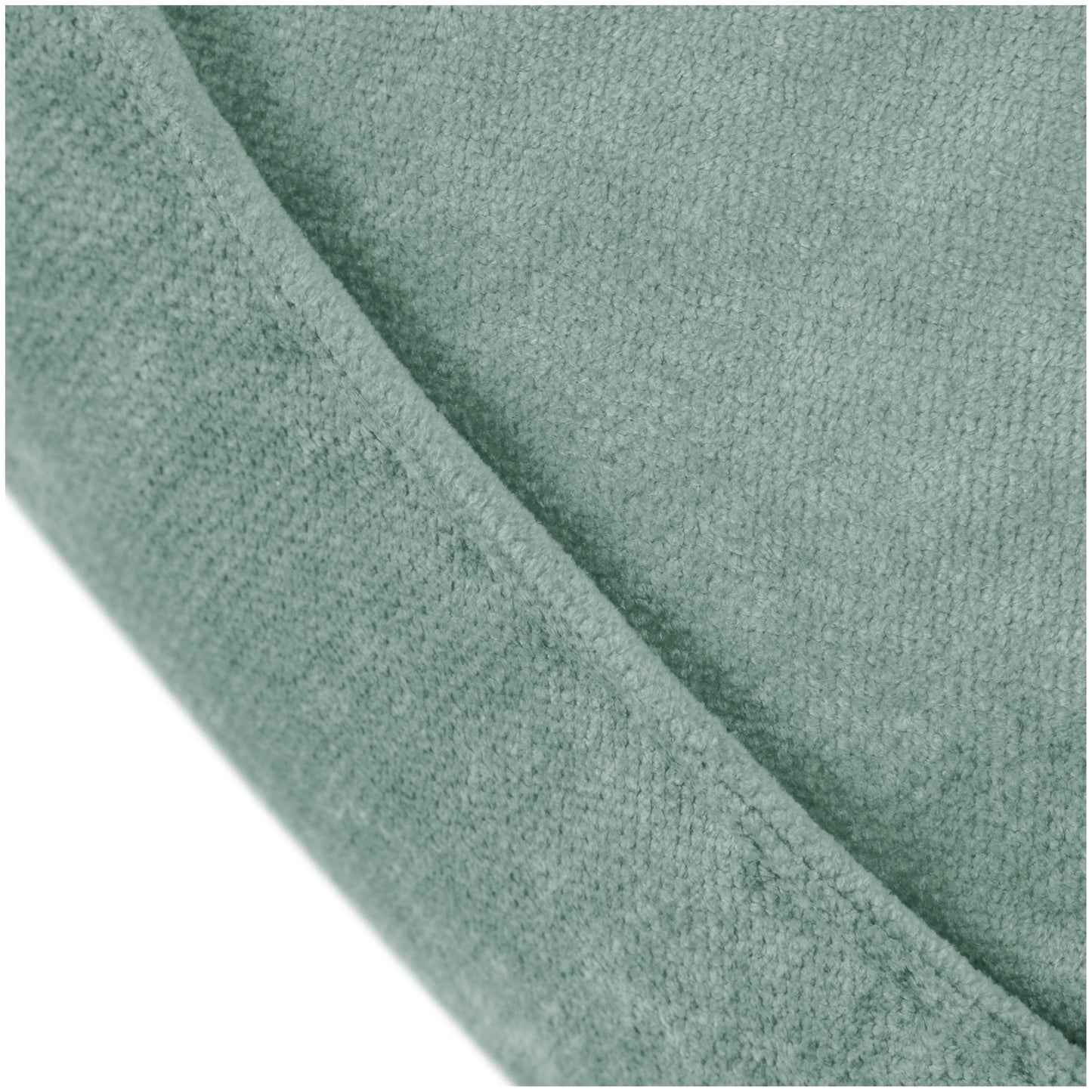 PLUSH NEST Roya lasten pehmä nojatuoli, Vihreä Premium Chenille
