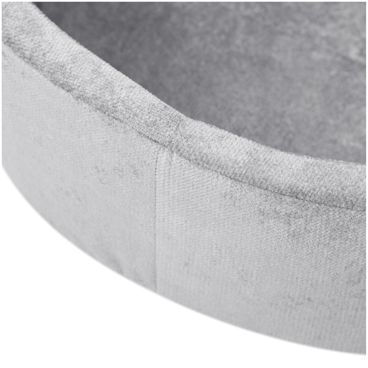 PLUSH NEST Pallomeri, harmaa, premium chenille kangas 