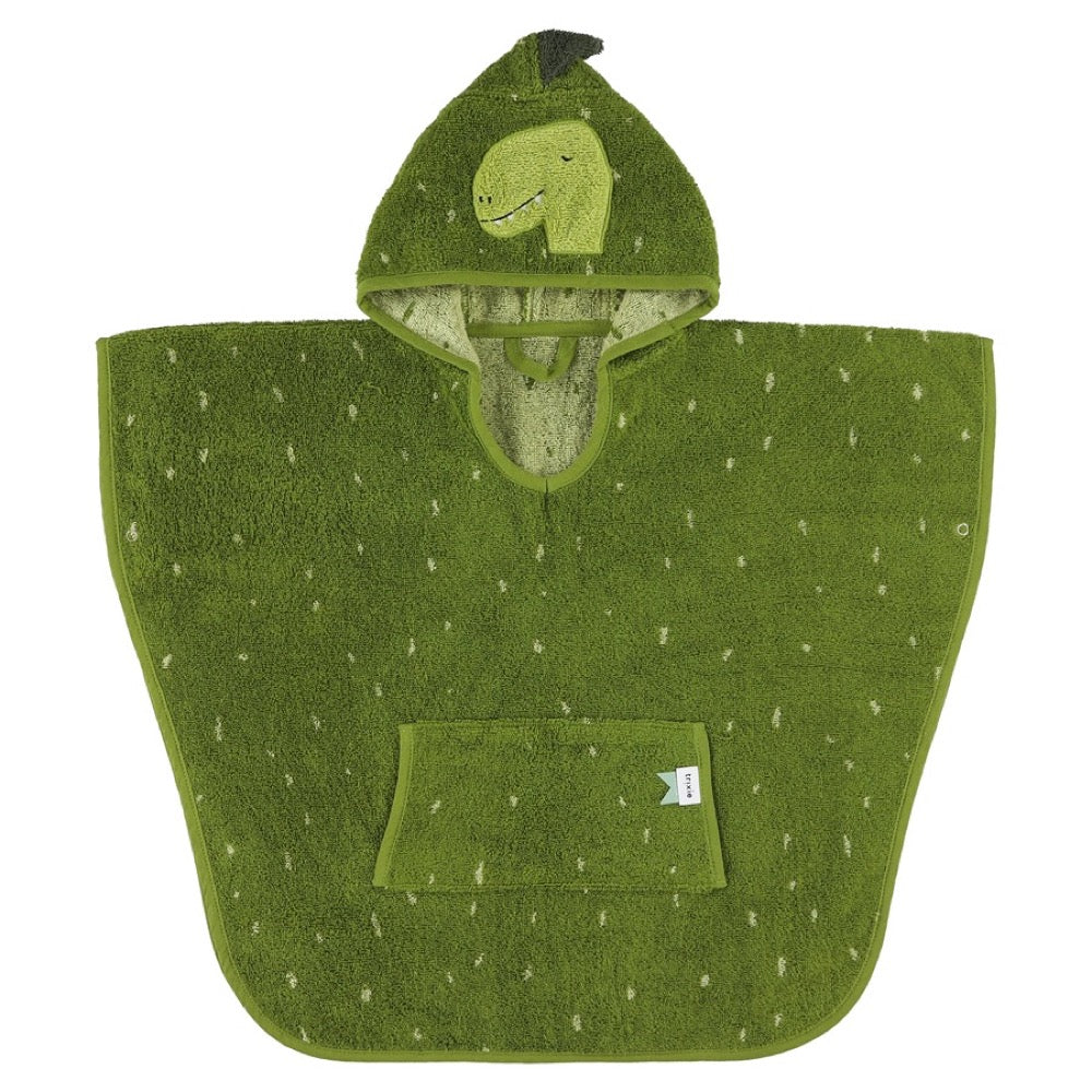 Hupullinen pyyheponcho lapsille – Herra Dino