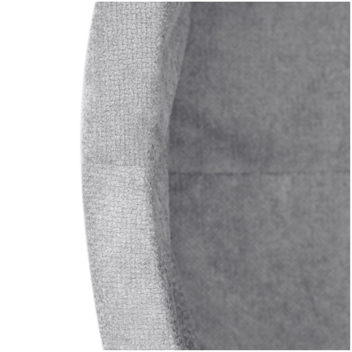 PLUSH NEST Pallomeri, harmaa, premium chenille kangas 