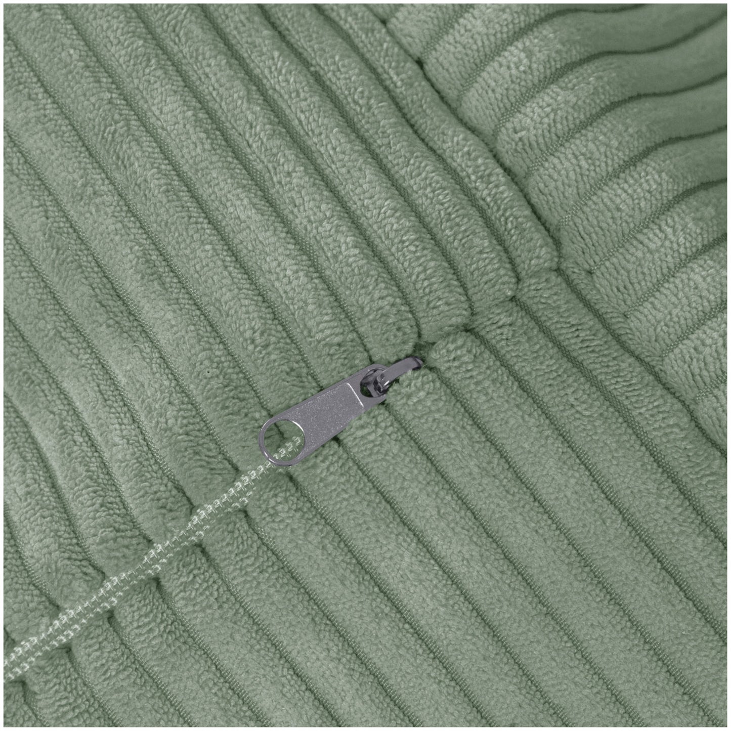 Pienten lasten säkkituoli, premium-sametti kangas – Vihreä