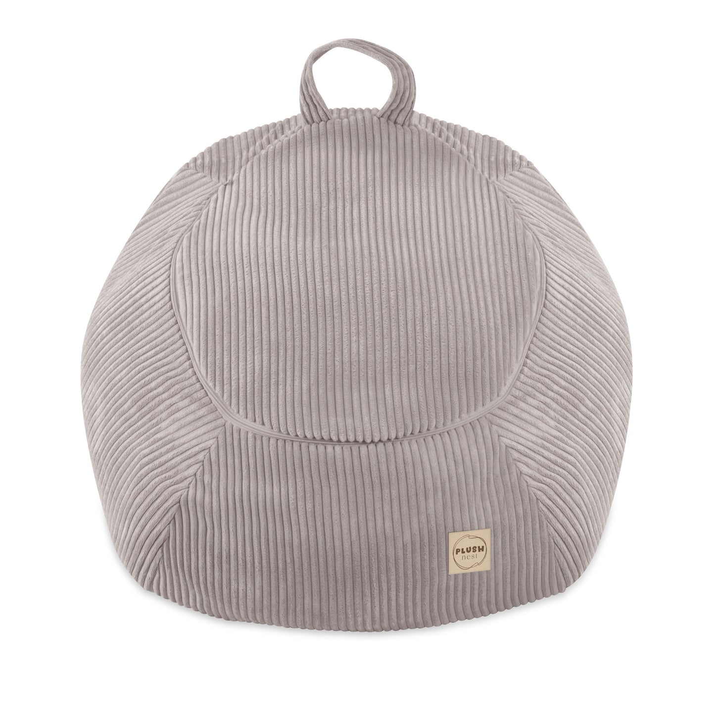 Plush Nest Beige Lasten lelujen säilytyspussi ja rahi