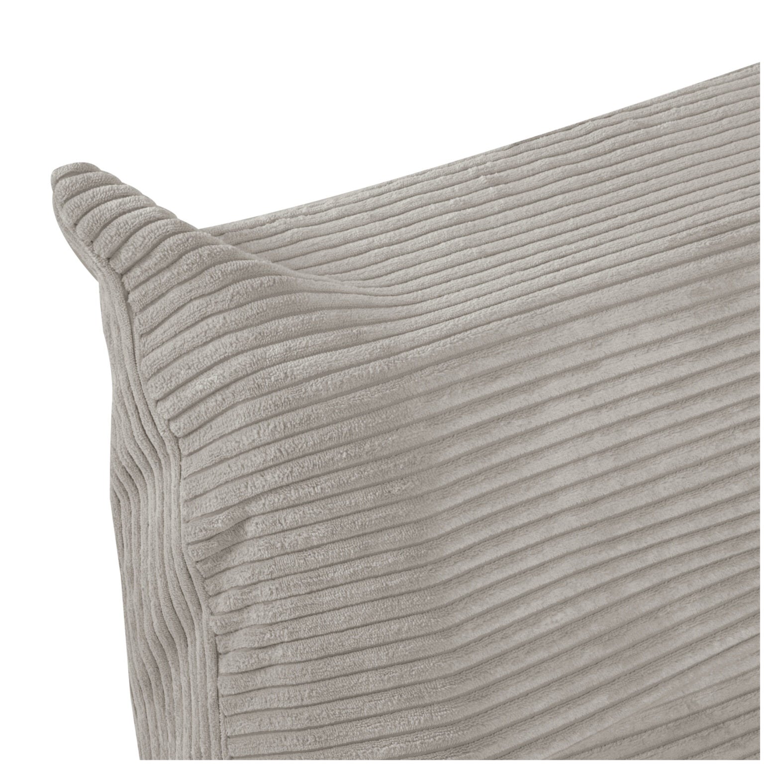 Plush nest Ergonominen lasten nojatuoli beige sametti