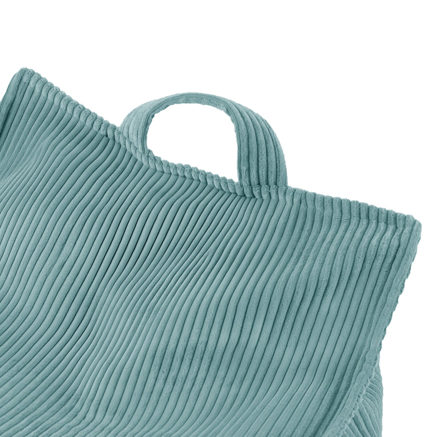 Plush Nest Lasten säkkituoli sininen vakosametti 