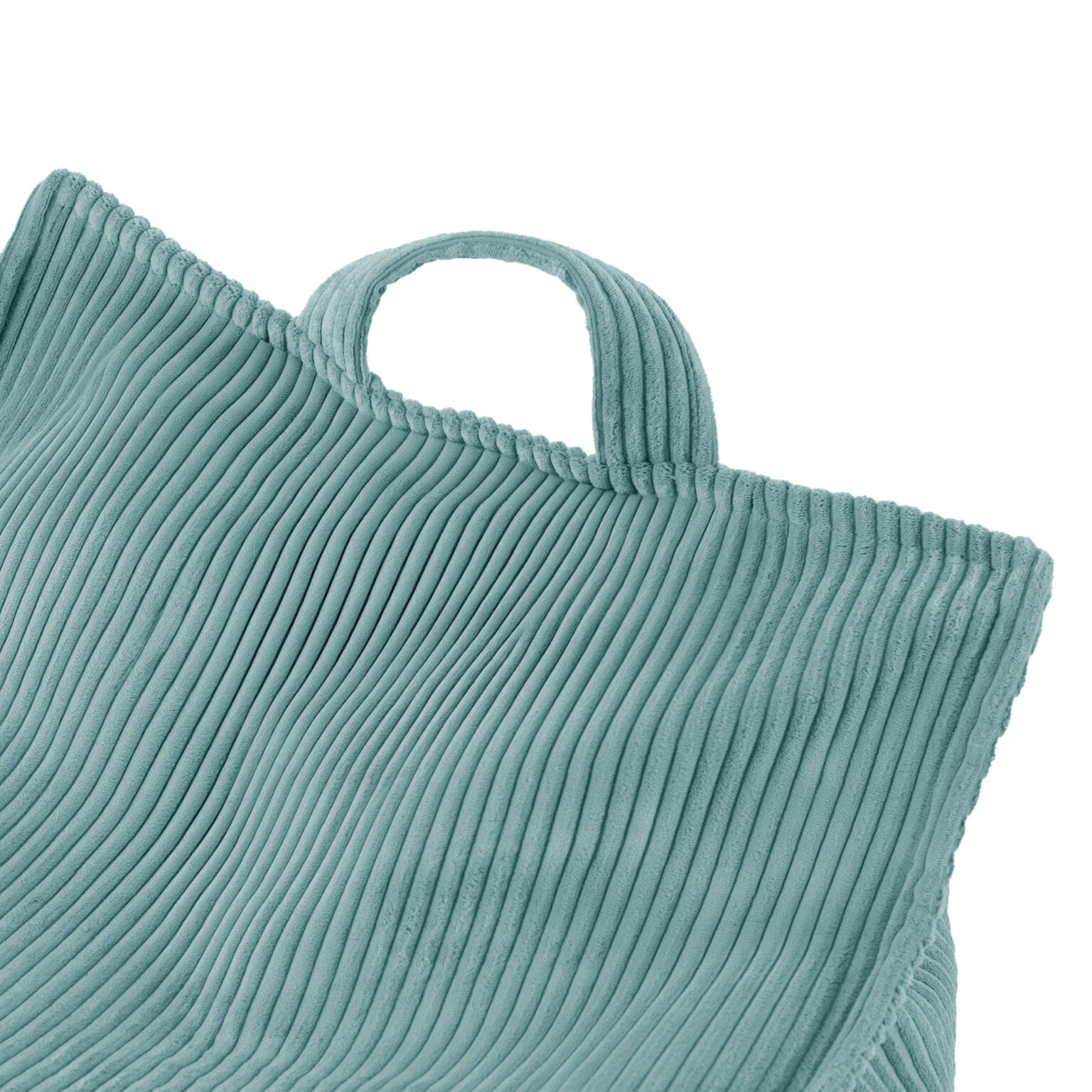 Plush Nest Lasten säkkituoli sininen vakosametti 