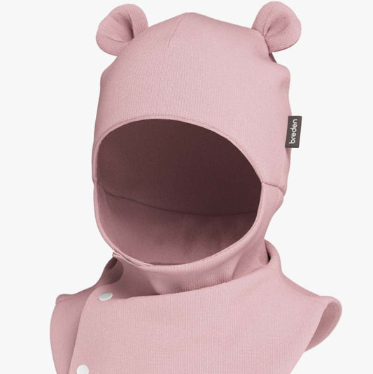 Ribattu puuvillainen vauvan kypärämyssy GEMMA