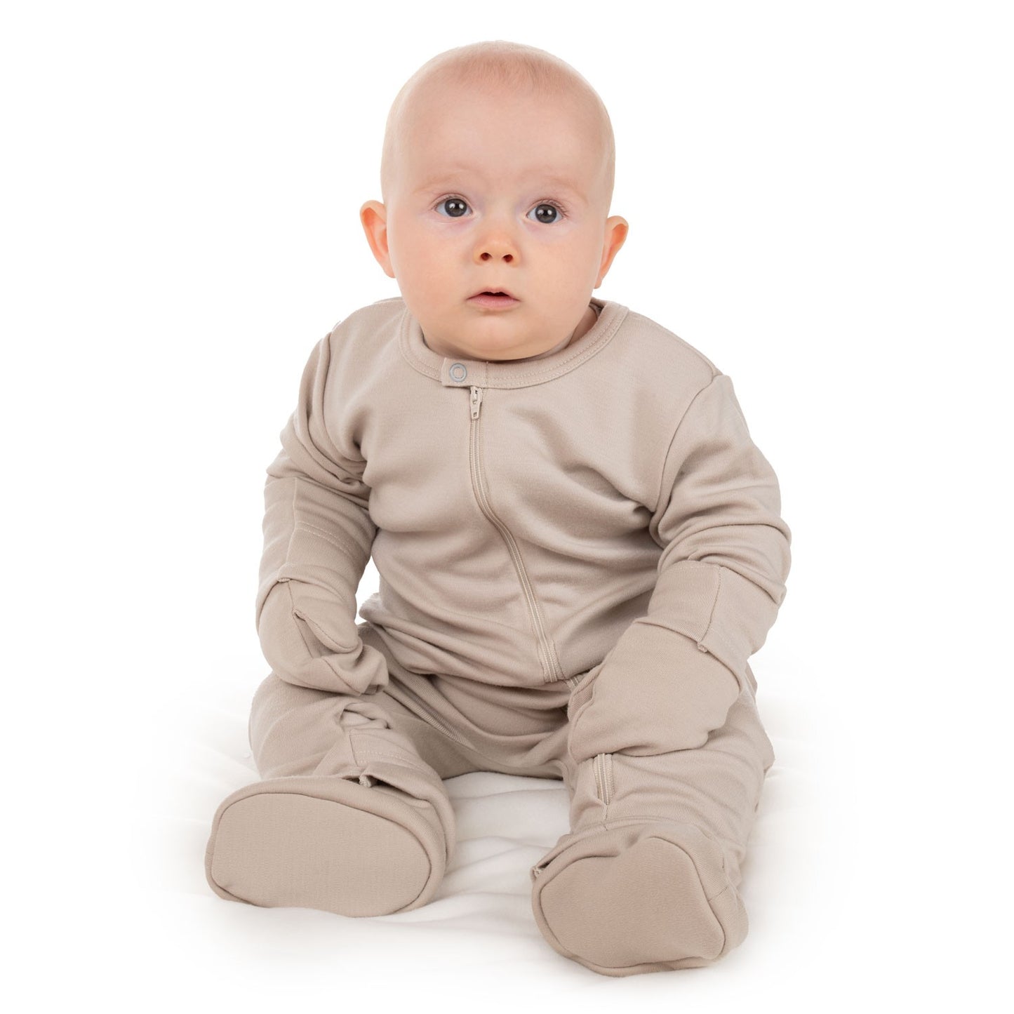 Vauvan Merinovillahaalari – Beige