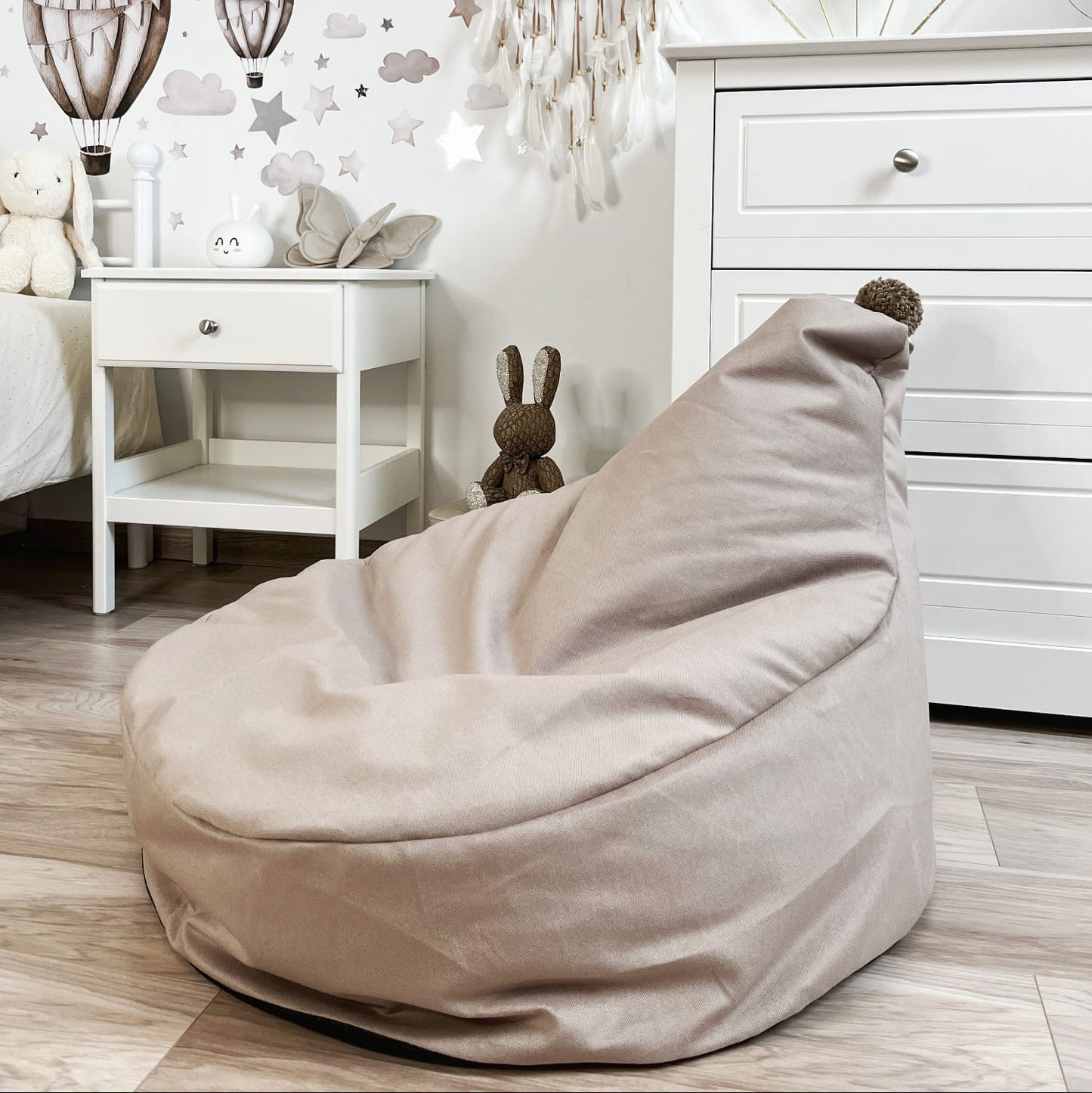 lasten säkkituoli, beige