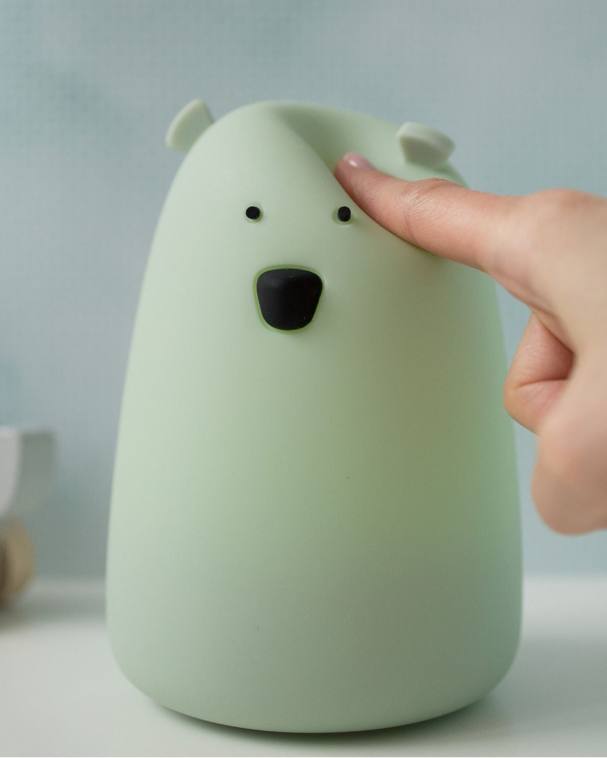 Big Bear Silicone Lamp - Sage