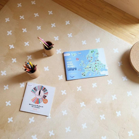 Foam Puzzle Playmat - Cross Sand
