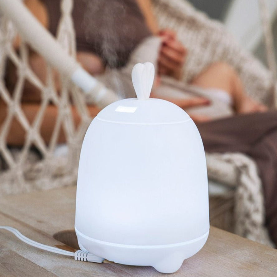 lasten yövalo diffuusorilamppu-ilmankosteuttaja lastenhuoneeseen