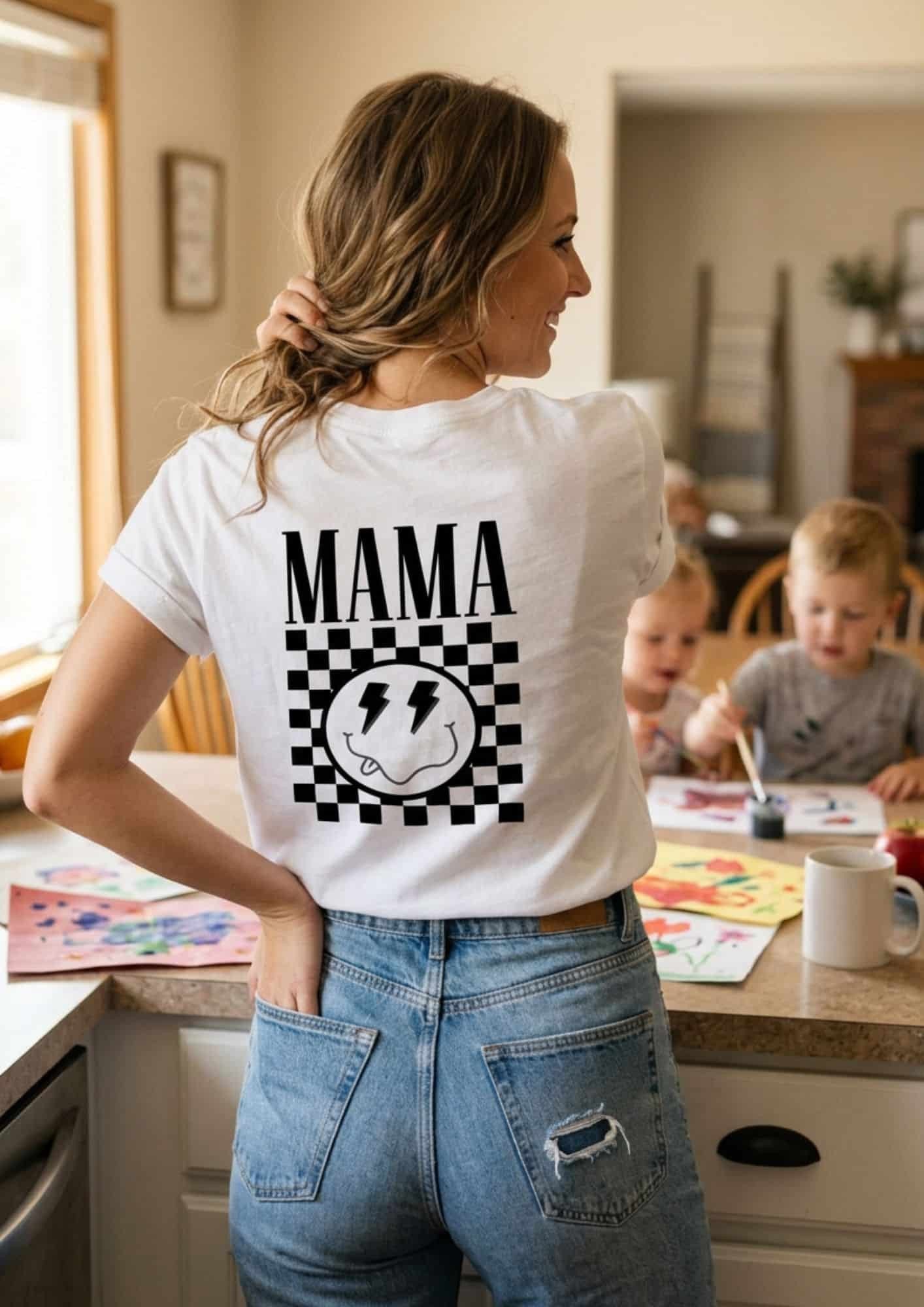 lahja äidille, T-paita äidille - MAMA