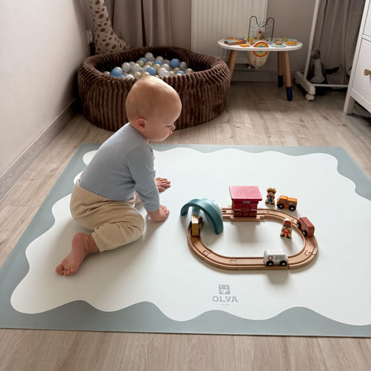 lasten leikkialusta ja lattiasuoja